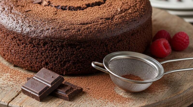 glutenfri sjokoladekake