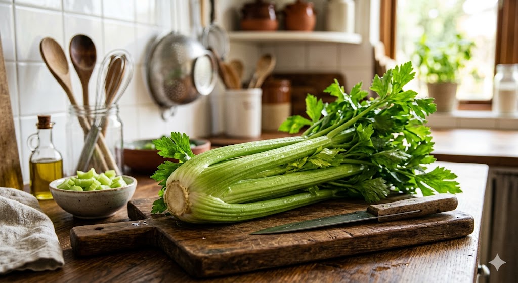 Selleri: En komplett guide til helsefordeler, bruksområder og lavkarbo-oppskrifter