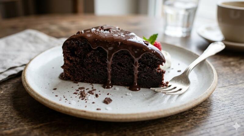 Sjokoladekake med kefir: Oppskrift på saftig og luftig langpannekake