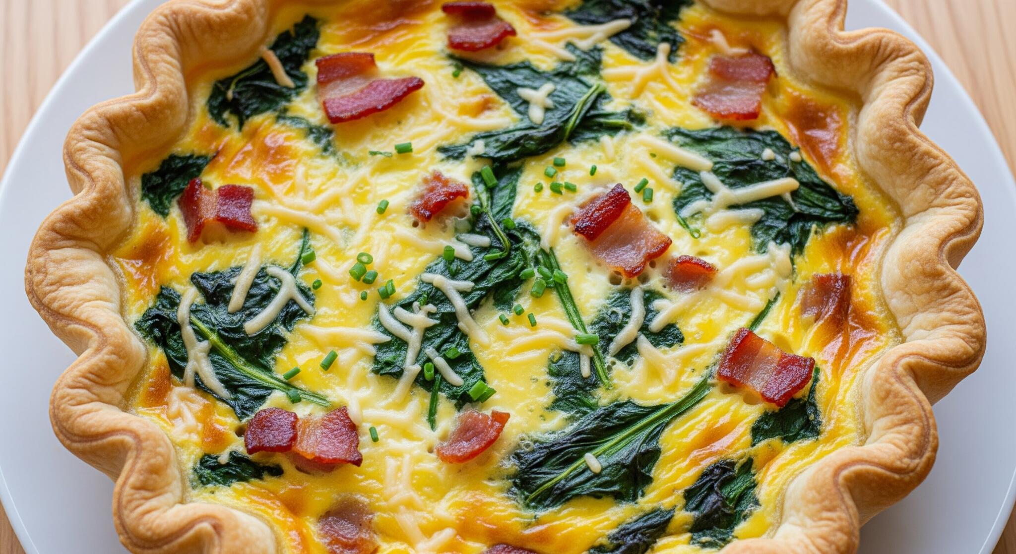 quiche med cottage cheese