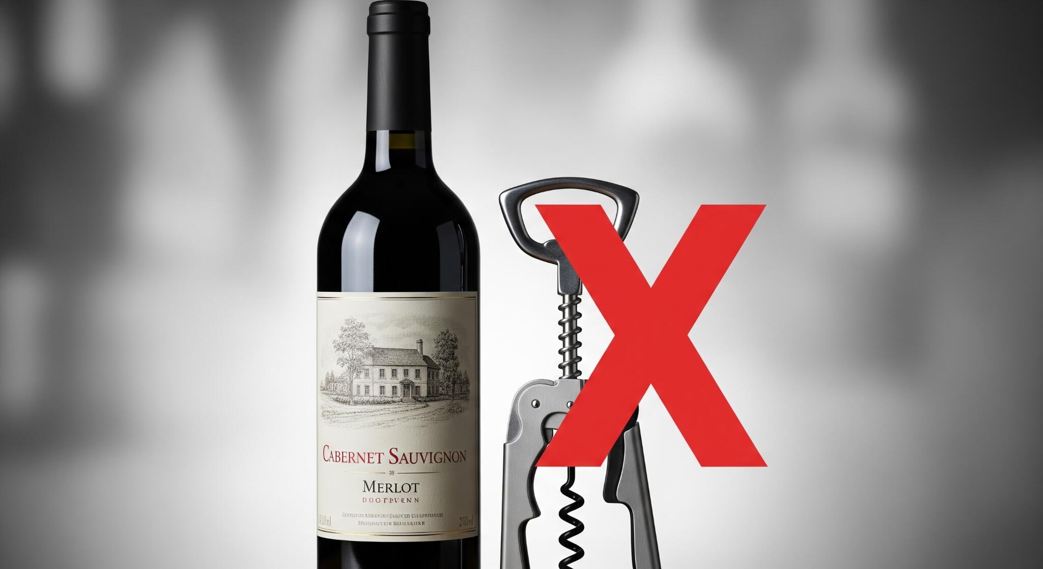 Hvordan åpne vin uten vinåpner? 6 metoder som funker