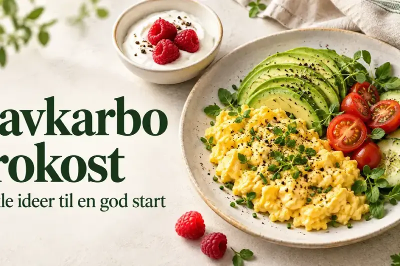 Lavkarbo frokost: enkle ideer til en god start