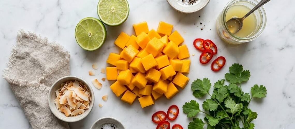 Alt du trenger å vite om mangosalat: Oppskrifter, næring og de beste smakskombinasjonene